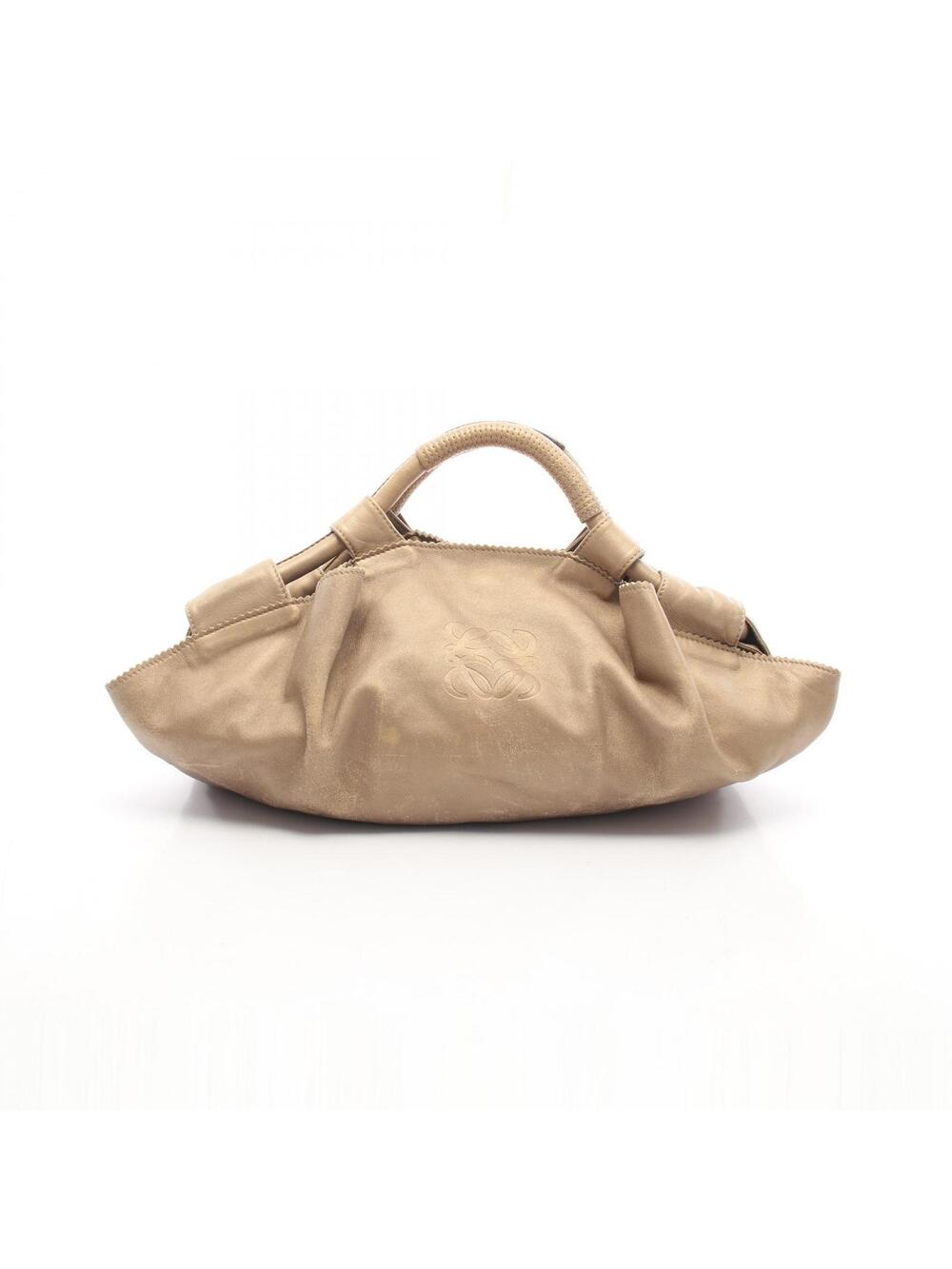Loewe Nappa Aire Handbag Leather Gold #367488L35B